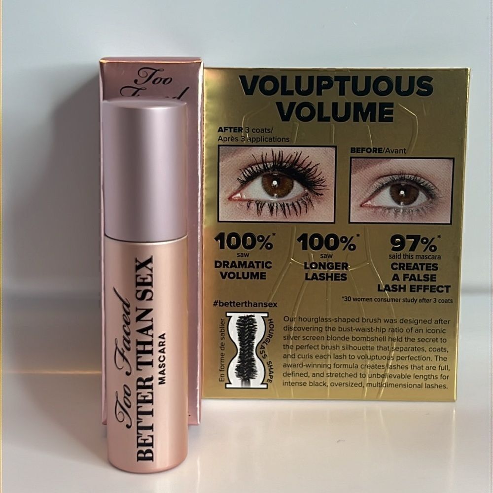 🌟$10 Too Faced Better Than Sex Mascara